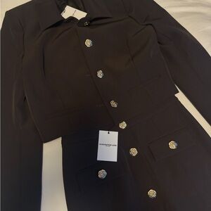 Generation Love Oliver crepe jacket and skirt. 2 piece set. Never worn with tagg